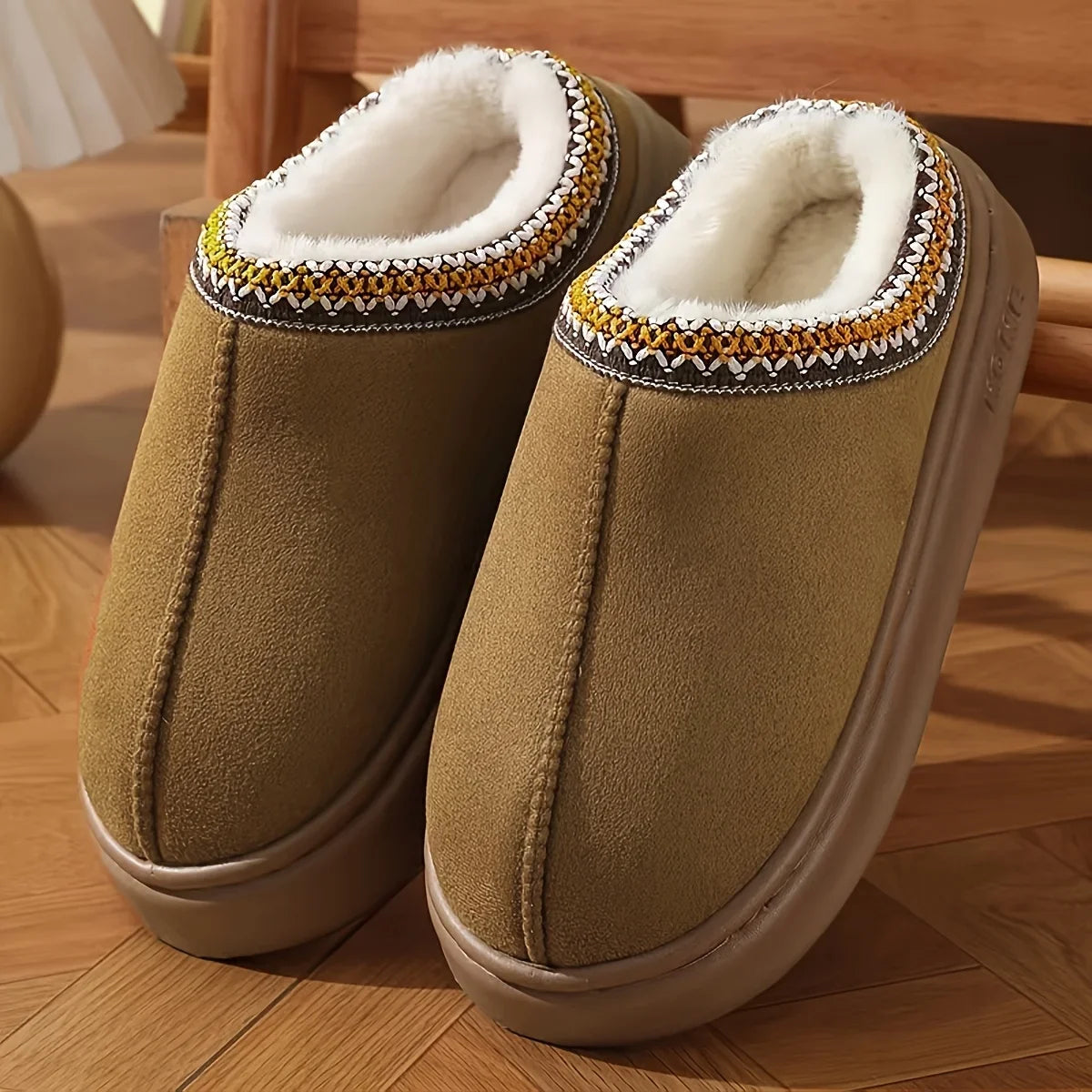 Elegant Comfort Lined Slippers™